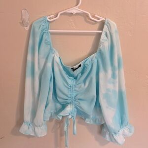 Papermoon women’s tye dye crop top size L